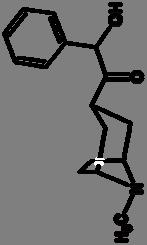 112. Metil-homatropinium-bromid 1 H- 1 H NESY-NMR spektrum (DMS) ppm 1.5 2.0 2.5 3.0 3.5 4.