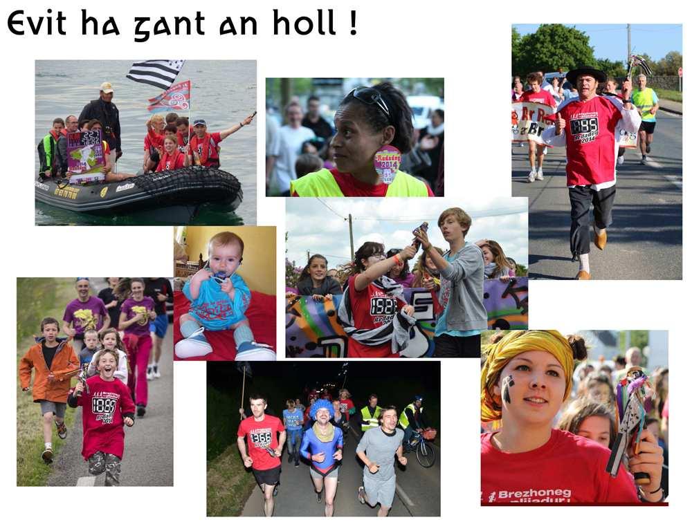 ar Redadeg e-berr gomzoù.