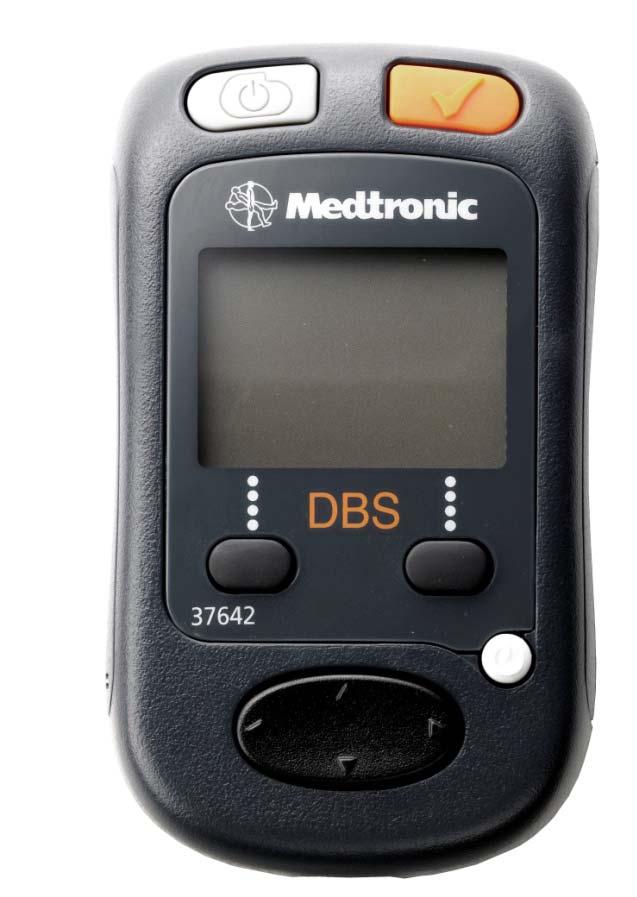 DBS PATIENT PROGRAMMER 37642 www.medtronic.com The patient using an Activa RC DBS stimulator can control the stimulator. The DBS patient programmer has two modes: simple and advanced.