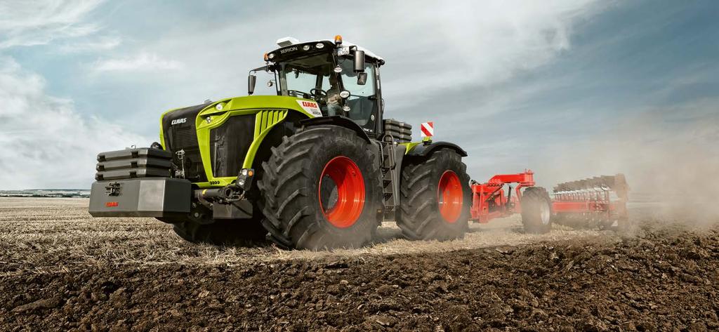 literes, a két nagyobb modell XERION 5000/4500 OM 471 LA 12,8 literes lökettérfogatú.