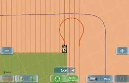 A GPS PILOT automatikus kormányzási rendszer az S10 és S7 érintőképernyős kijelzőjével (ld. 54/55. old.) vezérelhető. Egyszerű menüje és kezelőbarát felülete igazán meggyőző.