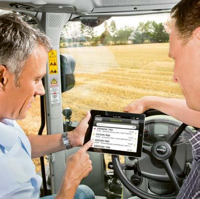 Mindig minden szem előtt TELEMATICS Üzem- és adatmenedzsment ISOBUS TELEMATICS Webszerver Minden lényeges adat, bármikor TELEMATICS meggyőző érvek: TONI (TELEMATICS ON IMPLEMENT) A TELEMATICS