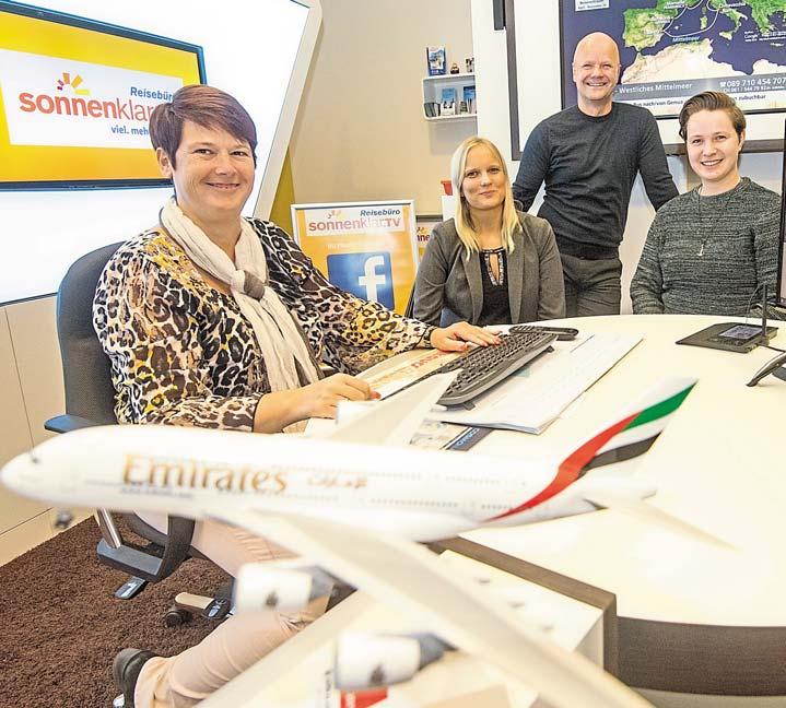 Digitalisierung Vorteil analog: Natürlich kann sich jeder den Flug und das Hotel online buchen. Aber bei sonnenklar.