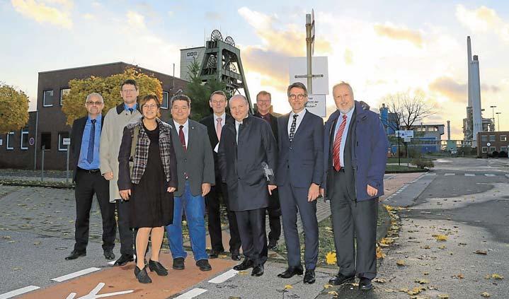 Best-Practice-Tour Engagiert für gate.ruhr (v. l.): Werner Scholz (RAG Montan Immobilien), Dr.