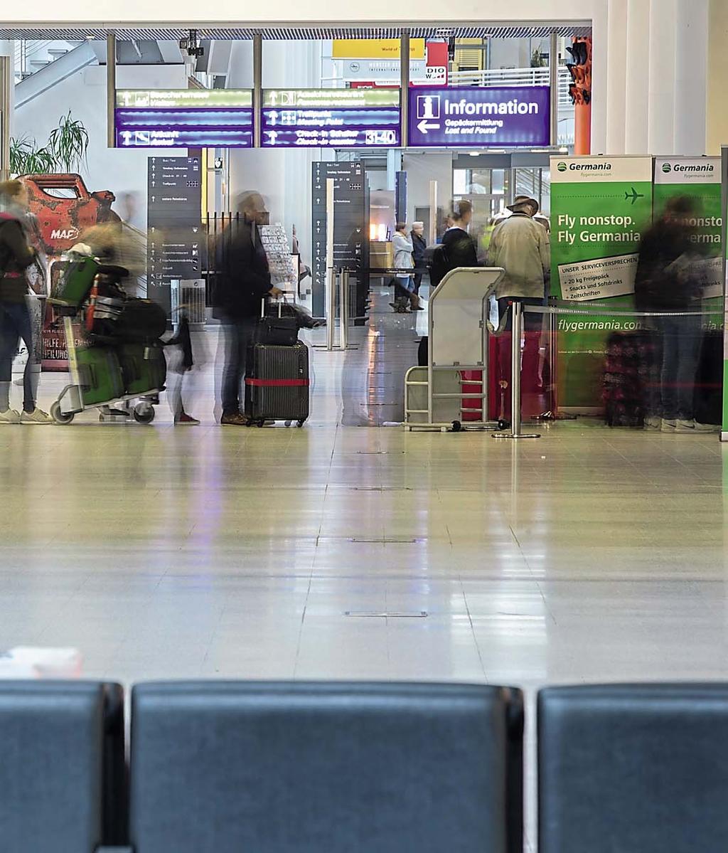 BlickFang Durchgestartet Millionengrenze wieder überschritten: 1 027 000 Fluggäste zählte der Flughafen Münster/Osnabrück (FMO) 2018. Das sind 5,9 Prozent mehr als im Jahr davor.