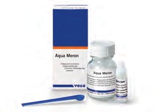 A feleslegek eltávolítása egyszerű. Fluoridot ad le, BPA-mentes. Színstabil, transzlucenciája magas, rendkívül jó peremzárást biztosít.