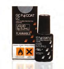 25 Fuji Coat LC (GC) Fényrekötő védőlakk üvegionomer tömésekhez. 298 74 5,2 ml csomag 6.