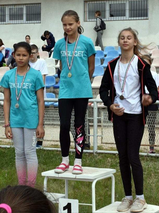 kcs. 600 m-en I. helyezettek.