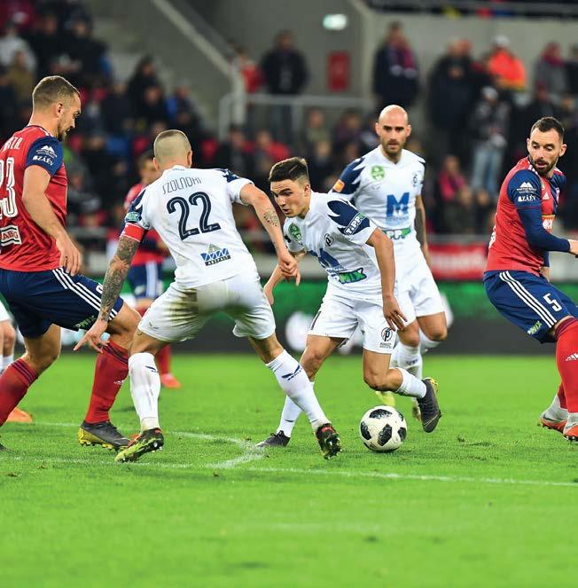 SUPKA ATTILA Az elmúlt fordulóban kitűnő játékkal győzték le a Ferencvárost, s versenyben maradtak a harmadik helyért, így nyilván a Pancho Arénába is egy éhes Honvéd érkezik.