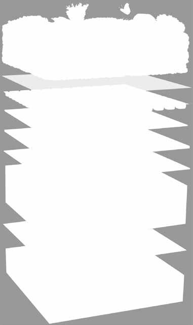 Speciális kialakításának köszönhetően a különböző pók és bogárfajoknak új élőhelyet, a madaraknak táplálékot és