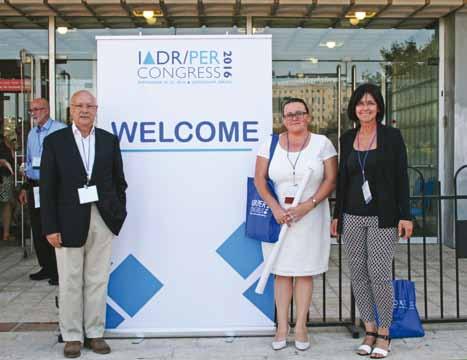 IADR/Pan European Regional Congress 2016.09.20-22. Jerzsálem, Izrael Dr. Radics Tünde, Dr. Biri Sándor, Hajdú Péter, Prof. Dr. Hegedűs Csaba: Influence of Surface Treatments on the Bond Strength of MDP Containing Resin Cements to Zirconia Ceramics Dr.