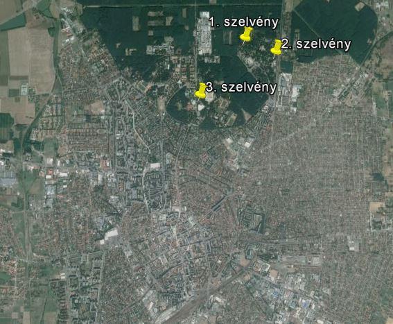 Anyag és módszer Kutatásunkban két, a Debreceni Köztemetőben néhány éve használatba vett részén létesített talajszelvényt hasonlítunk össze egy szintén dél-nyírségi mintaterületről származó