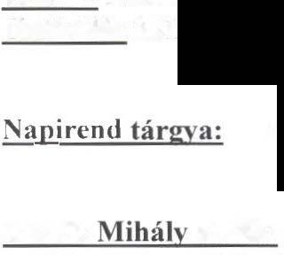 3 Napirend tárgya: 2017. évi költségvetési határozat módosítása Lászik Mihály elnök: Elmondta, hogy az anyagot a képviselők megkapták áttekintésre.