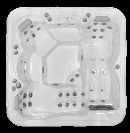 A MySeat fekvőhely nem maradhatott ki ebből a modellből sem. A Saturn jakuzzi gondos tervezés eredménye. Merüljön el benne és meglátja, ki sem akar majd szállni belőle.