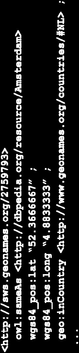 org/resource/amsterdam> wgs84_pos:lat 52.3666667 ; wgs84_pos:long 4.8833333 ; geo:incountry <http://www.