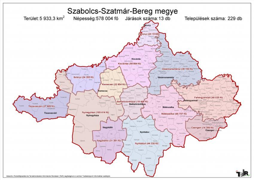 1 HELYZETÉRTÉKELÉS A megvalósíthatósági tanulmány első, helyzetértékelő fejezetében bemutatásra kerül a Vásárosnamény és térsége helyi foglalkoztatási paktum projekt működési területe.