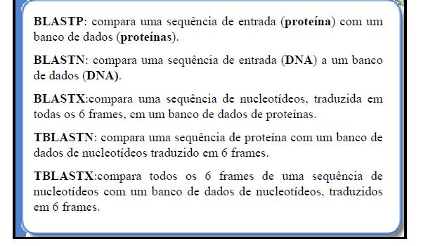 BUSCA EM BLAST Mais