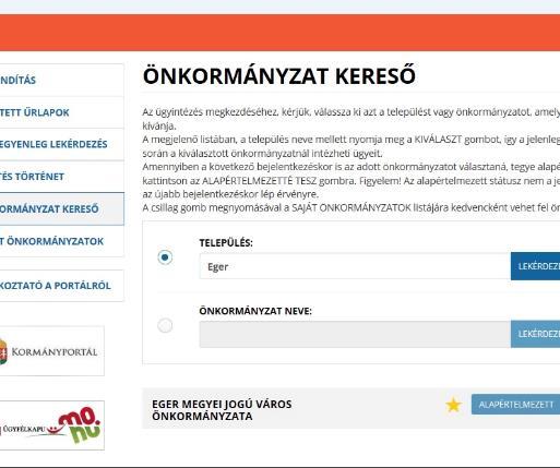Önkormányzat választás Az ASP központ ügyféloldali szolgáltatásai az OHP-portálon keresztül vehetők igénybe.