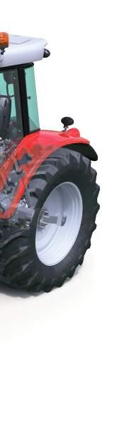 a traktor/rakodó kombináció részletes bemutatása Massey Ferguson rakodó-segédkeret Az egyedülálló integráció Az opcióként elérhető Visio Roof * tető problémamentes kilátást tesz lehetővé a rakodóval