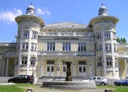 Csiky Gergely Theatre (Rákóczi square) Walking to the south of the Main Street we can admire the most beautiful Art Nouveau-style building of our town (1911).