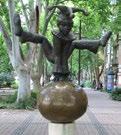 Europa square is embellished with a fountain a common feature of Kaposvár and the work of sculptor Bors