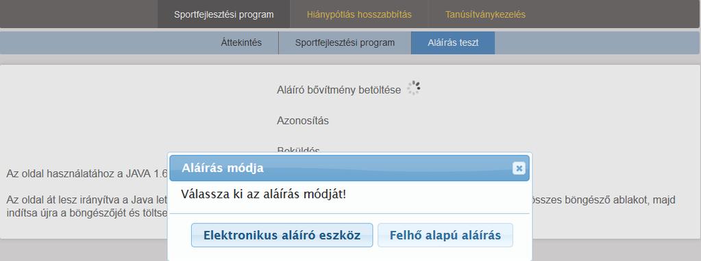 5. A NETLOCK SIGN e-aláírás szolgáltatás használata a TAOEKR rendszerben A kiadott tanúsítvány értesítést követően célszerű ellenőrizni annak működését.