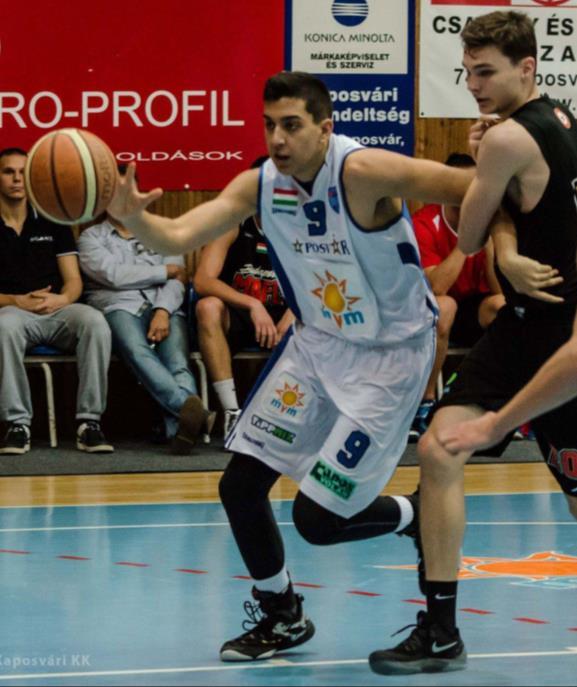 15 Kaposvár-Somogy Megyei Tehetségsegítő Tanács Sport Tagozata EGY HELYI TEHETSÉG A KAPOSVÁRI KOSÁRLABDA KLUBBÓL BOGDÁN BENEDEK A kaposvári sportszerető közönség számára mindig nagy öröm, ha az