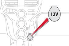 Kényelem Napellenző 12 V-os tartozékcsatlakozó Kegészítő padlószőnyeg 3 A napellenzők előre, illetve - kiakasztva - oldalra is