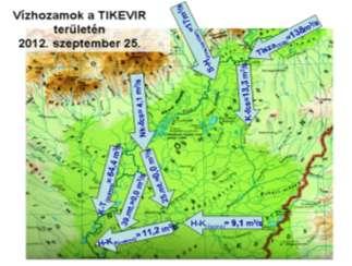 Tisza: Kisköre-alsónál fokozati szintet (600 cm-t) meghaladó árhullám 2012-ben eddig