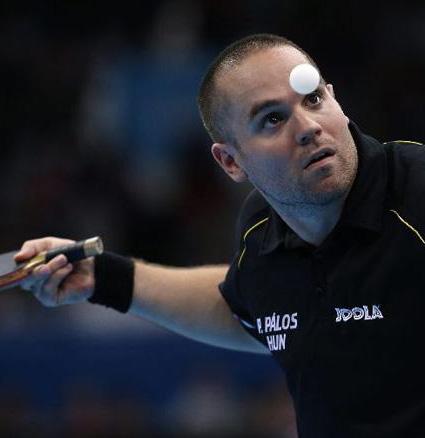 A szárnyait bontogató férfi tőr- és kard csapatok húzóembere, és példakép az ifjú tehetségek számára. PÁLOS PÉTER ITTF PTT Egyéni Világbajnokság Szlovénia, Lasko 2.