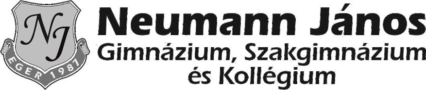 HÁZIREND Bevezetés: A Neumann János Gimnázium Szakgimnázium és Kollégium házirendje állapítja meg az iskolai munkarenddel, a tanórai és a tanórán kívüli foglalkozások rendjével, az iskola helyiségei