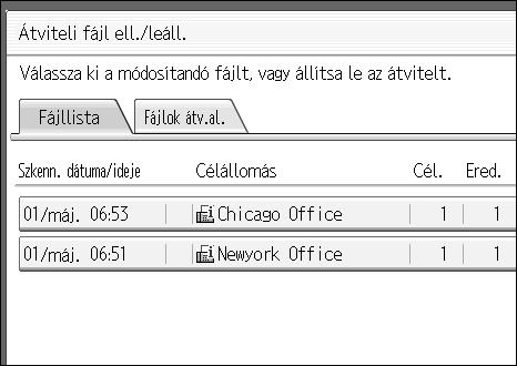 Kommunikációs információk módosítása/ellenõrzése SMTP szerver beállítások módosítása Módosíthatja a beállítást, hogy kíván-e SMTP szervert használni, vagy sem.