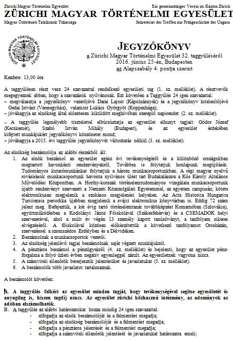 Ugyanitt tartottuk 32.