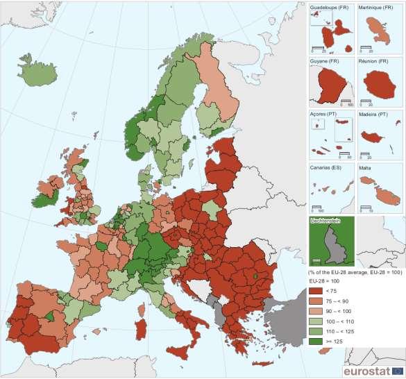 A 3,1% hátterében - EU régiók