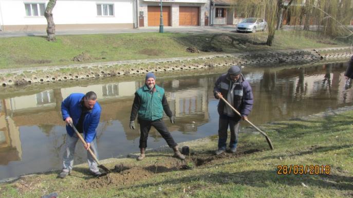 A résztvevők Szent László utcai híd és