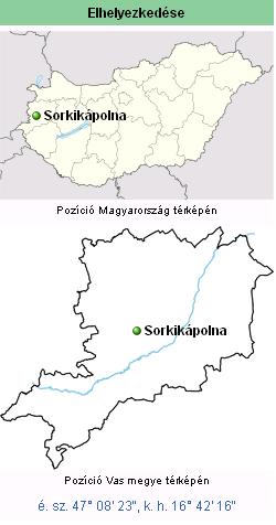 A település bemutatása Sorkikápolna község Vas megyében, a Szombathelyi kistérségben.