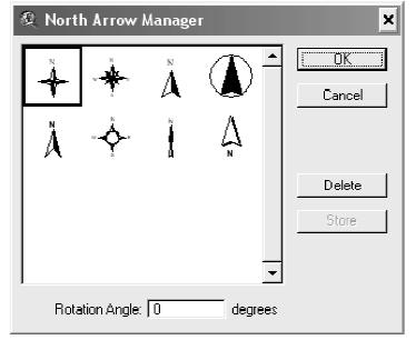 rubpabti39³ North Arrow Manager 7>5 kardak;kmnt;smkal; (Legend) kmnt;smkal;enakñúg Layout manlkçn³tak;tgetanig View Frame ducbnþat;martdæanedr KWmann½yfa RbsinebIeyIgeRCIserIsyk View Frame epsg