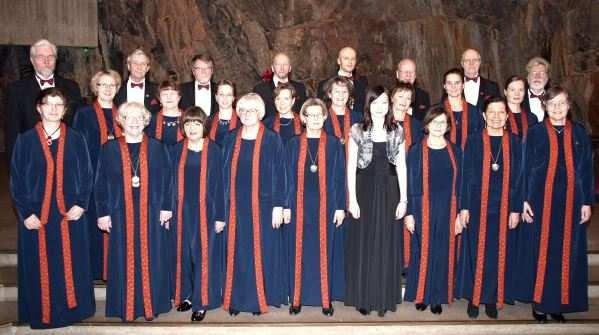 Kodály kórus Március 6.-án este Helsinkiben, az un.