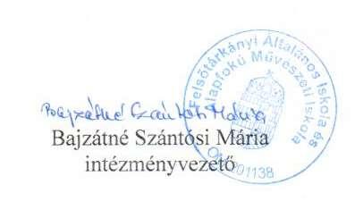 5. ZÁRÓ RENDELKEZÉSEK A Pedagógiai Program nyilvános, a Felsőtárkányi Általános Iskola és Alapfokú Művészeti Iskola intézményvezetői irodájában illetve elektronikusan hozzáférhető.