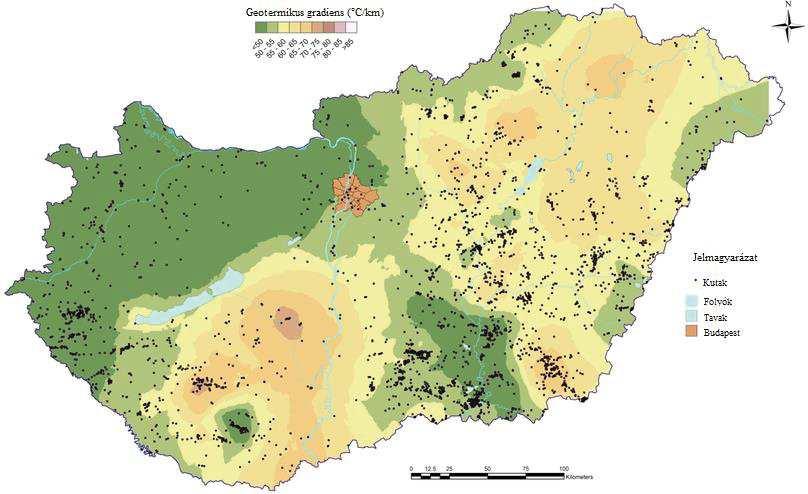 Geotermikus energia hasznosíhatósági lehetőségek meddő kutak felhasználásával É-M-on 75 megoldást nyújthat a már meglévő kutak újra felhasználása.