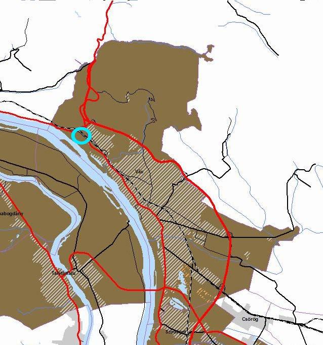 VÁC TELEPÍTÉSI TANULMÁNYTERV 9 2.1.4 A kiemelt térségi övezetek ismertetése A BATrT által meghatározott kiemelt térségi övezetek lehatárolását a törvény mellékletét képező tervlapok tartalmazzák.