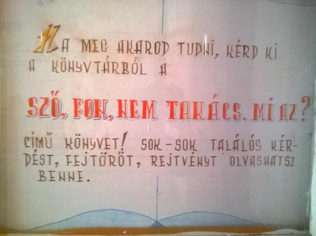 olvasásra búzdíó kiírása 7.kép.