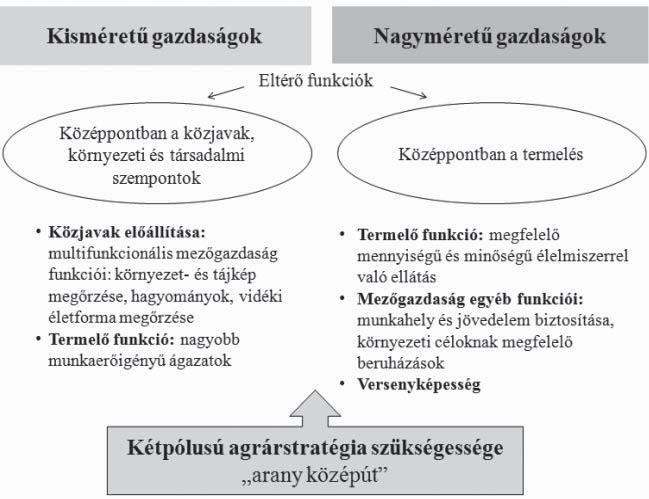 Törőné Dunay: A KAP-reform új lehetőség a felzárkózásra? 509 A magyar agrárvállalkozások kétpólusú megközelítése 3.