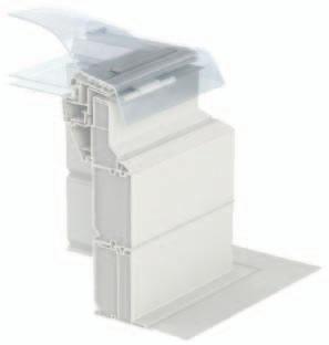 előregyártott toktoldók lklmzásávl felülvilágítók beépítése gyors és könnyű Lábzt kiemelése 30 cm-rel mgsbbr 1 db ZCE 1015 szegély nélküli és 1 db ZCE 0015 szegéllyel rendelkező toktoldóvl ZCE 0015