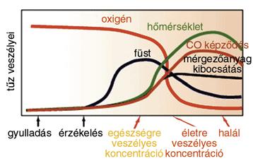 vegyületek is keletkeznek (CO, PAH (a policiklusos aromás szénhidrogének egy része bizonyított karcinogén, mutagén és teratogén hatással rendelkezik), HCN (hidrogén-cianid) stb.) (6). A h!termel!