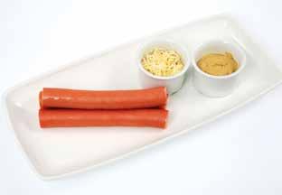 HUNGARIAN SAUSAGES WITH MUSTARD AND HORSERADISH