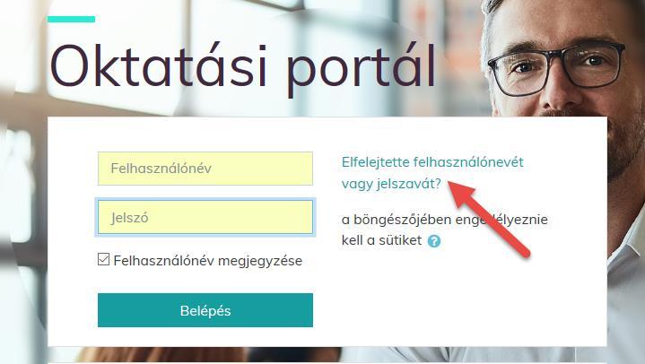 A megjelenő felületen felhasználónév, illetve e-mail cím ismeretében igényelhet új jelszót (ha a regisztrációt jelen kézikönyvben írtak szerint végezte el, úgy a felhasználóneve megegyezik az e-mail