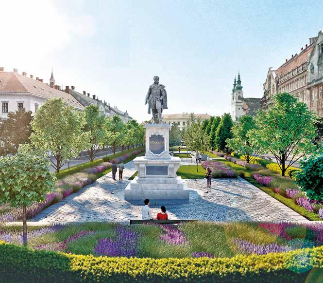 Épített örökségünk Megújul a Széchenyi tér is (látványterv) Sopron a Nemzeti Kulturális Örökségek