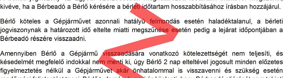 Amennyiben a hiba a bérlő felelősségéből következik be (pl.