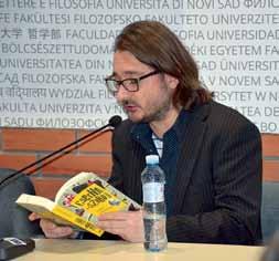 A gasztrokultúra és a prózaírás párhuzamáról és vegyítéséről szólva Cserna- Szabó András kifejtette, egyetemista évei után az első munkahelyéhez, a Magyar Konyha szerkesztőségéhez is teljesen